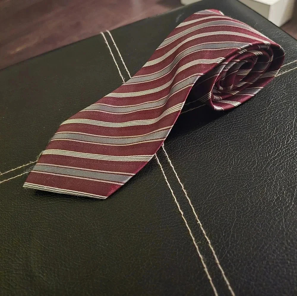 Vintage-Inspired Striped Tie by Protocol